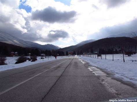 Servizio Fotografico Nuova Neve Al Piano Laceno Pomeriggio