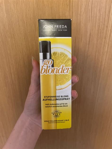 John Frieda Sheer Blonde Go Blonder Spray Claircissant Cibl Ml