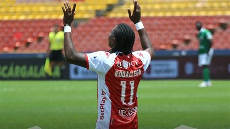 Hugo Rodallega Se Va De Doblete Con Santa Fe Y Hunde Al Cali En La Liga