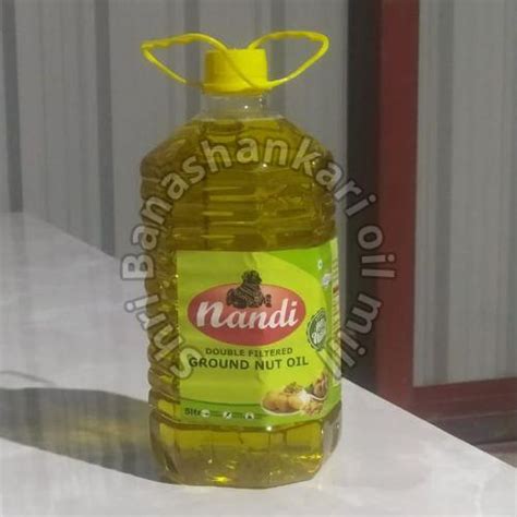 5 Litre Double Filtered Groundnut Oil Form Liquid At Rs 1250 In