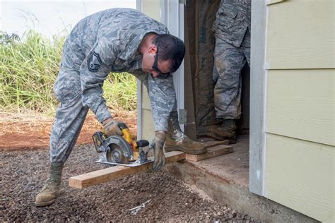 Dvids Images 147th Civil Engineering Squadron Members Build New