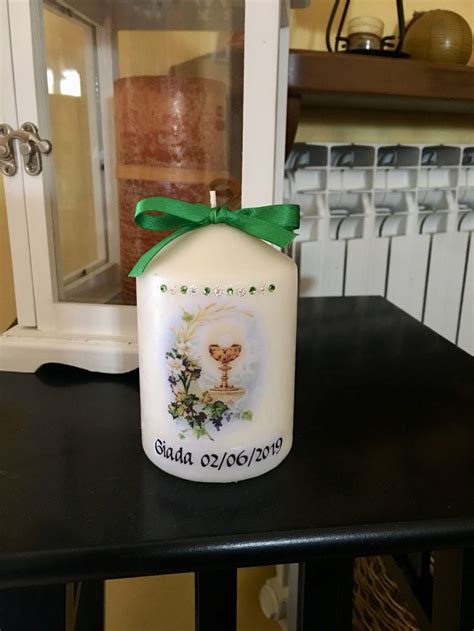 Pin Di Tracey Dodson Su Candles Candele Fai Da Te Fai Da Te Comunione