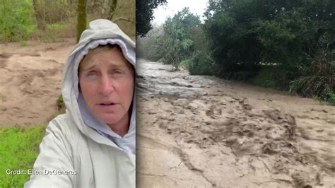 Ellen DeGeneres documents Montecito flooding 5 years after mudslide ...