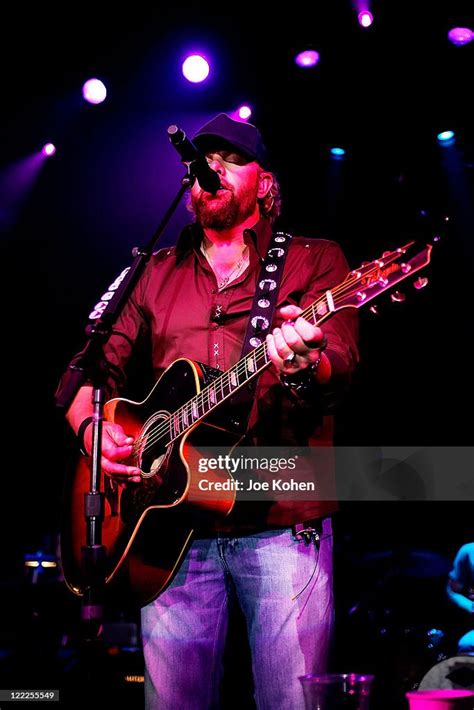 Musician Toby Keith performs in concert at Irving Plaza on June 17 ...