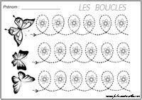 Tracer Des Boucles Maternelle