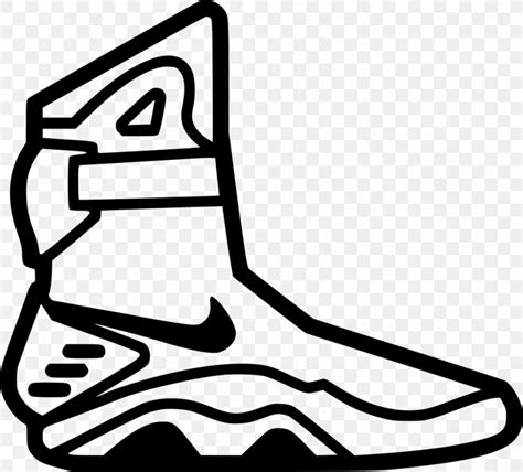 Nike Mag Marty McFly Drawing Shoe, PNG, 980x886px, Nike Mag, Air Jordan ...