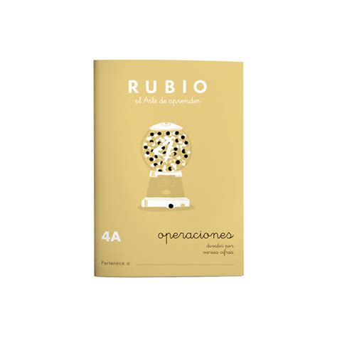 Pack 10 Cuadernos Rubio Operaciones P4a