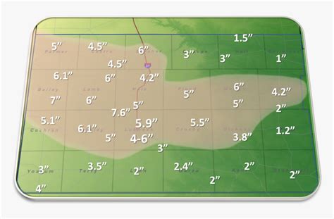 Snowfall Totals For Feb 26-28 As Reported To Our Office - Map, HD Png ...