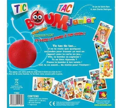 Jeu De Soci T Tic Tac Boum Junior Jeux Jouets But