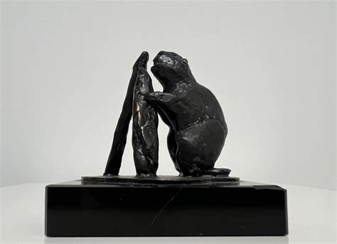 Brons Bronzen Sculptuur Bever Verkocht Kunstveiling Nl