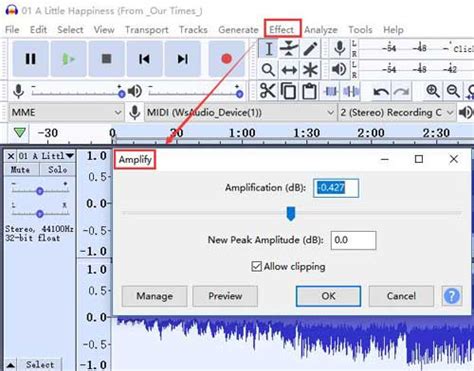 How To Increase Volume In Audacity