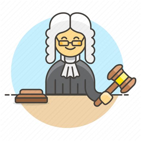 Case Court Courthouse Courtroom Gavel Judge Judicial Icon Clip Art Library