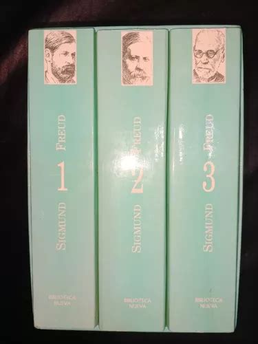 Sigmund Freud Obras Completas 3 Tomos Biblioteca Nueva En Venta En