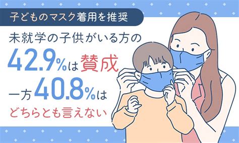 【子どものマスク着用を推奨】「未就学の子供がいる」方の429％は「賛成」、一方408％は「どちらとも言えない」 株式会社nexerの