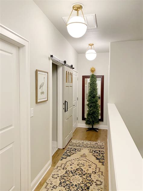 Hallway and Mudroom Lighting Transformation - Our Vintage Nest