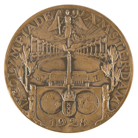 Amsterdam 1928 Summer Olympics Bronze Participation Medal | RR Auction