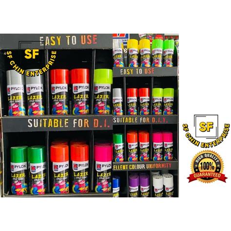 Nippon Paint Pylox Lazer Cc Spray Paint Solid Colours Multiple