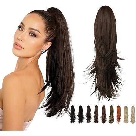 Amazon Isaic Claw Clip Ponytail Extension Clip In Pony Tails Hair