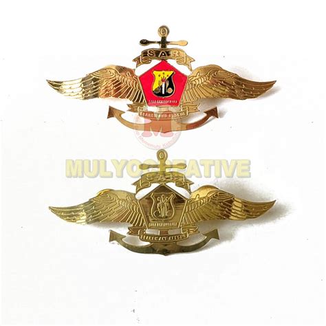 Jual Wing Sar Saka Bhayangkara Pin Bros Logo Sar Saka Bhayangkara Full