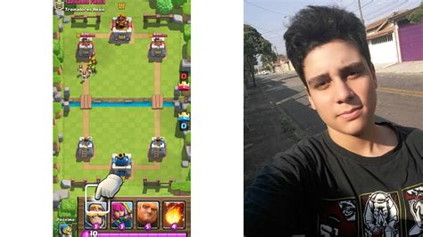 Primeira Vez Jogando Clash Royale Youtube