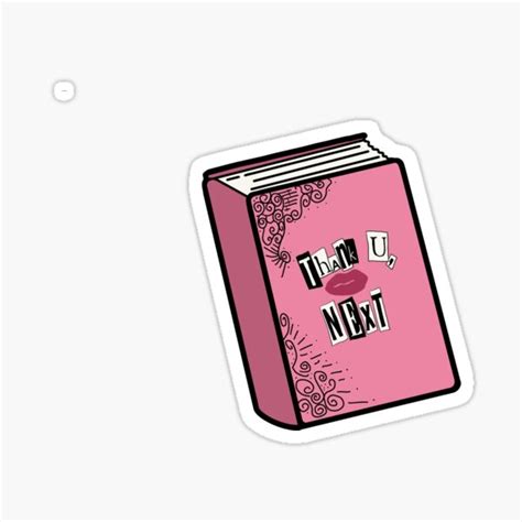 Thank U Next Sticker For Sale By Allison Naglieri Redbubble