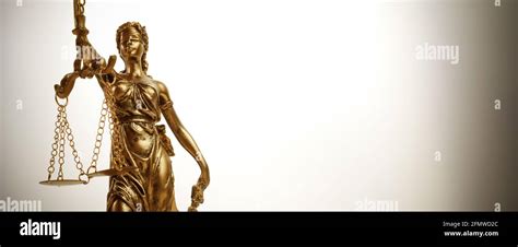 The Statue Of Justice Symbol Legal Law Concept Filtered Photo Stock