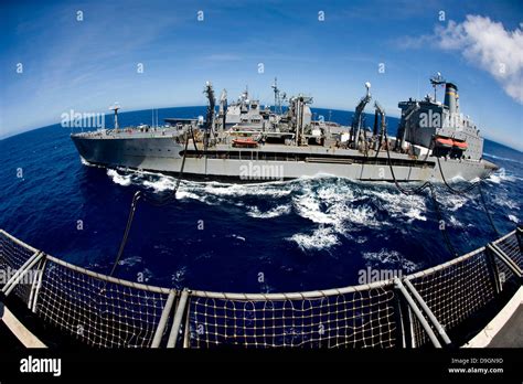 The Military Sealift Command S Fleet Replenishment Oiler USNS Walter S