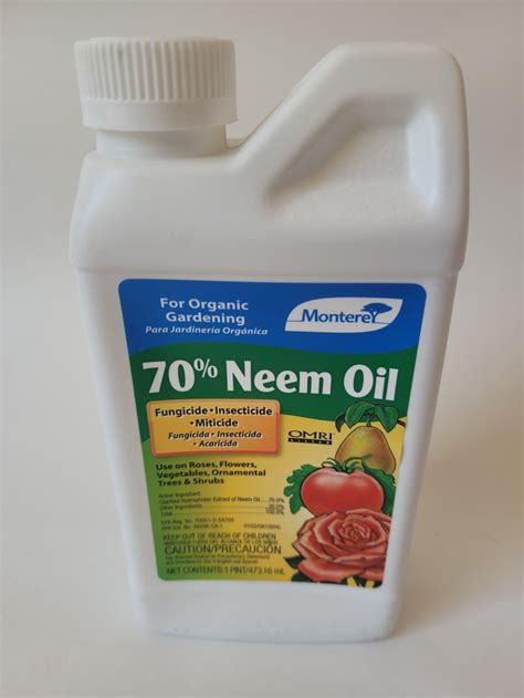 Monterey 70 Neem Oil 1 Pint California Shop Small