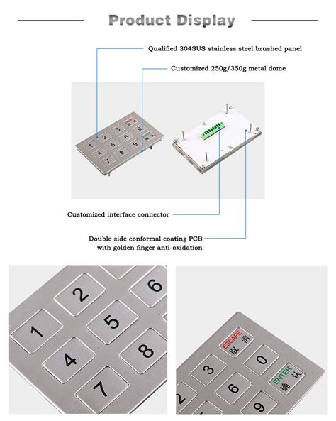 Buy Wholesale China Rugged Atm Kiosk Industrial Numeric Metal X