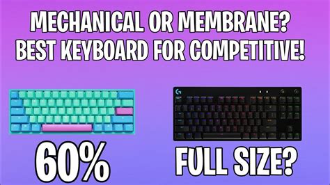 Mechanical Vs Membrane Keyboard Which One Should You Use In 2022