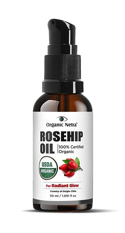 Organic Netra Pure Natural Rosehip Seed Oil Ml Ebay