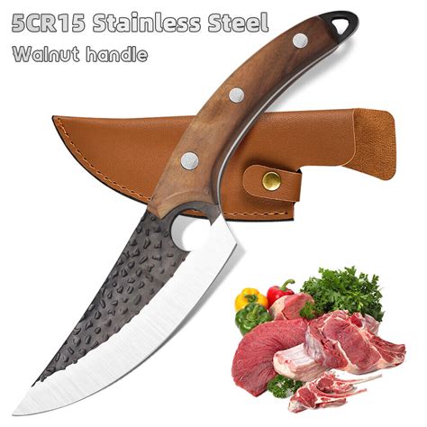 Pro Stainless Steel Kitchen Knife Japanese Damascus Laser Pattern Chef