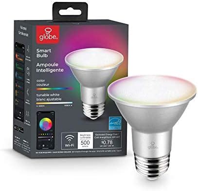 Globe Electric Wi Fi Smart Watt W Equivalent Multicolor