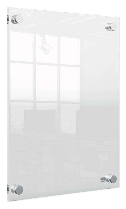 Porte Affiche Mural En Acrylique Transparent A Nobo Premium Plus Nobo