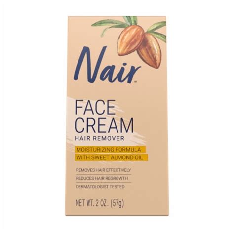 Nair Hair Remover Face Cream Moisturizing With Sweet Almond Oil 2 Oz Ralphs