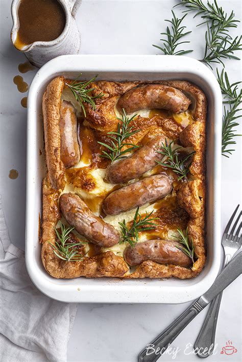 Gluten-free Toad in the Hole Recipe - BEST EVER! (dairy-free option)