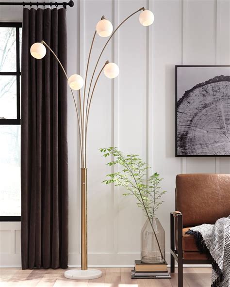 Taliya Signature Design Floor Lamp Tree Floor Lamp Floor Lamps