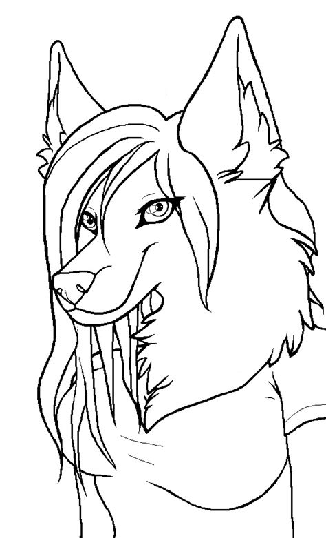 Anthro Lineart By Drakonicknight On Deviantart