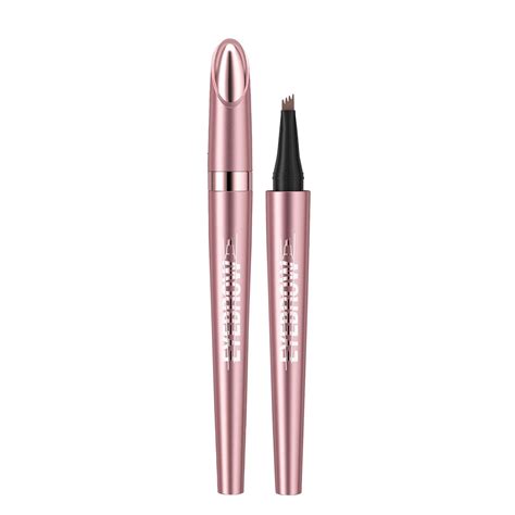 Eyebrow Pencil With 4 Tip Microblade For Natural Eyebrow Makeup Eyebrow