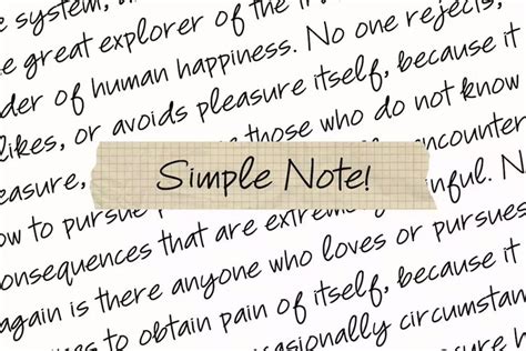 Simple Note Font Slidehack Fontspace