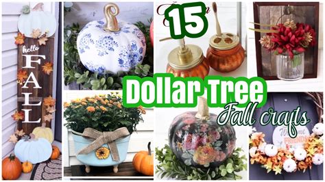 Best Dollar Tree Diy Fall Home Decor Crafts Youtube