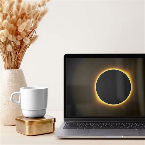 Solar Eclipse 4K Desktop Wallpaper Digital Download - Etsy