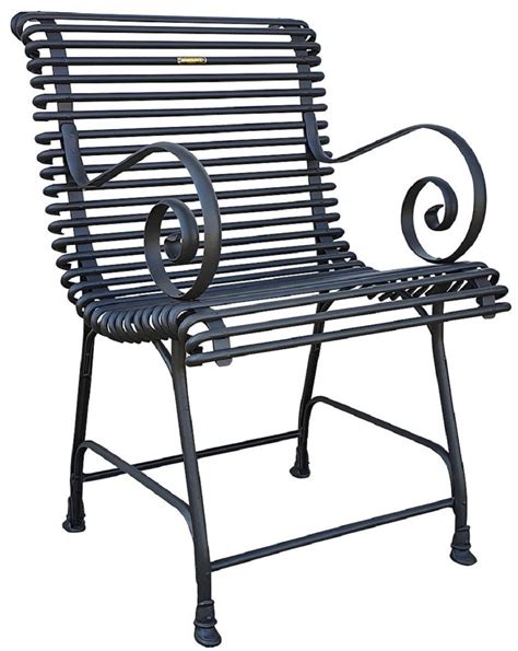 Casa Padrino Art Nouveau Garden Chair Set Black X Cm Handmade