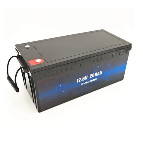 Ce認證用於太陽能 Rv的12v 200ah Lifepo4電池