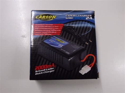 WMS RC SHOP Modellbau Shop Carson Expert Charger NiMH Compact 2A