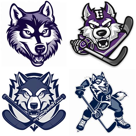 Modern Wolves in Hockey AI Image | wallpaper | photo