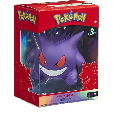 Figura Gengar 10 Cm Pokemon Vinilo Javer Cl