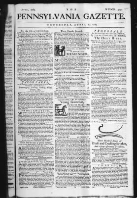 The Pennsylvania Gazette from Philadelphia, Pennsylvania - Newspapers.com™