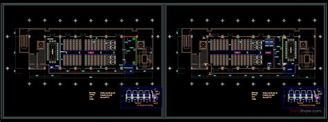 Multi Function Hall Autocad File Dwg