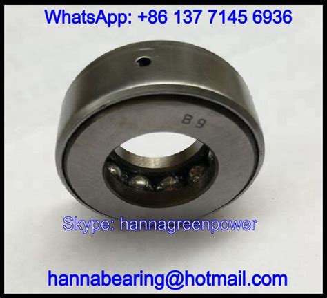 B9 Thrust Ball Bearing Axial Deep Groove Ball Bearing 254x501x19